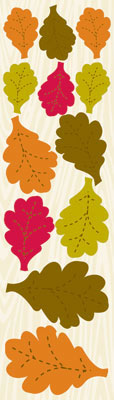 Reminisce Leaf Stickers