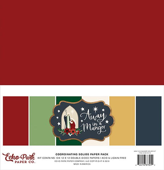 Away in a Manger Solids Kit