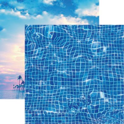 Reminisce All Inclusive Vacation Poolside DS Paper (1 Sheet)
