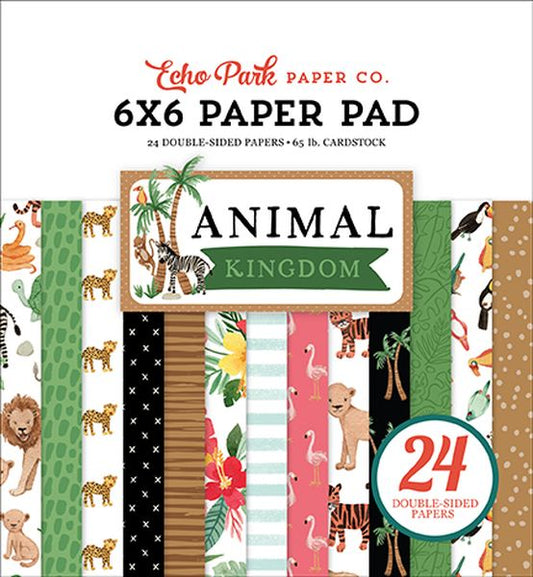 Echo Park Animal Kingdom 6x6 Pad