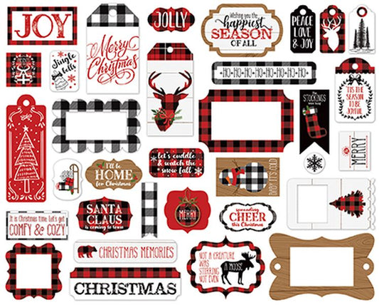 Lumberjack Christmas Frames & Tags