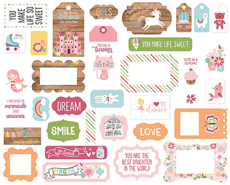 Echo Park All Girl Frames & Tags