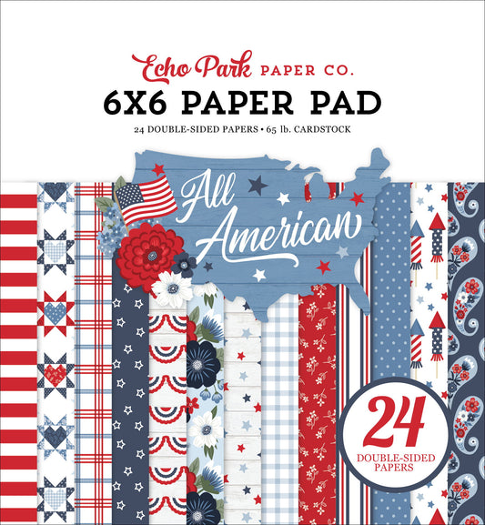 Echo Park All American 6x6 Paper Pad