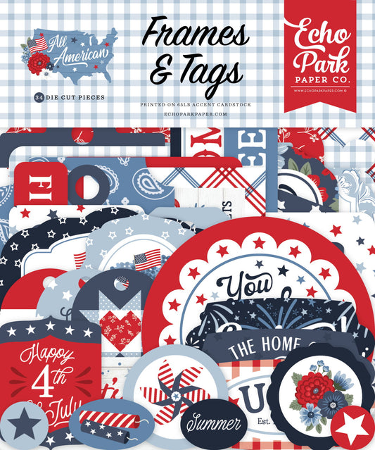 Echo Park All American Frames & Tags