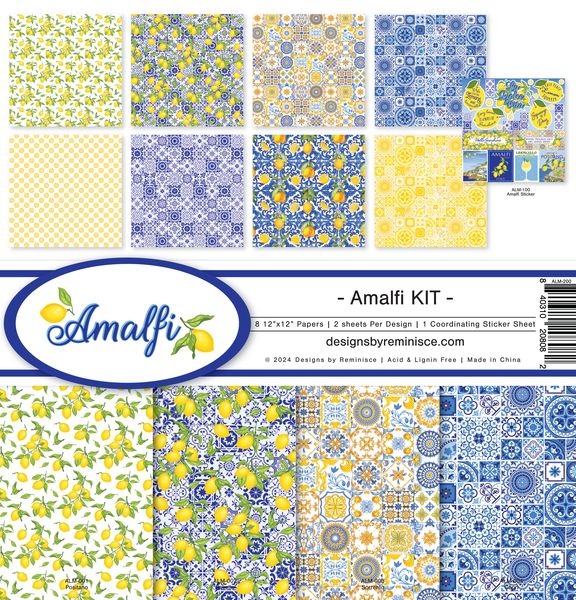 Reminisce Amalfi Collection Kit