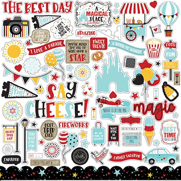 DISC - A Magical Place Element Sticker