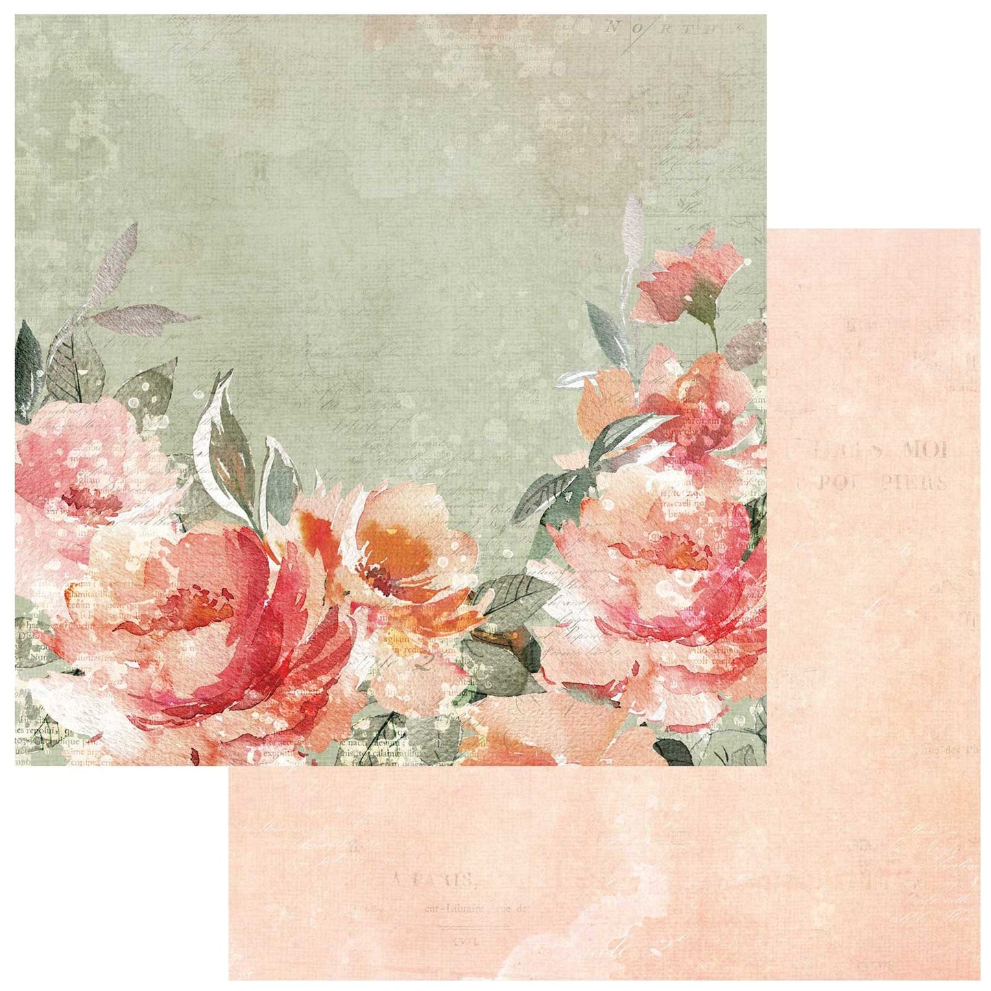 ARToptions Avesta Double-Sided Cardstock 12"X12"-Sweet Romance