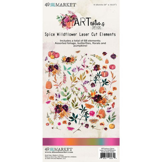 Artoptions Spice Wildflowqer Lacer cut element
