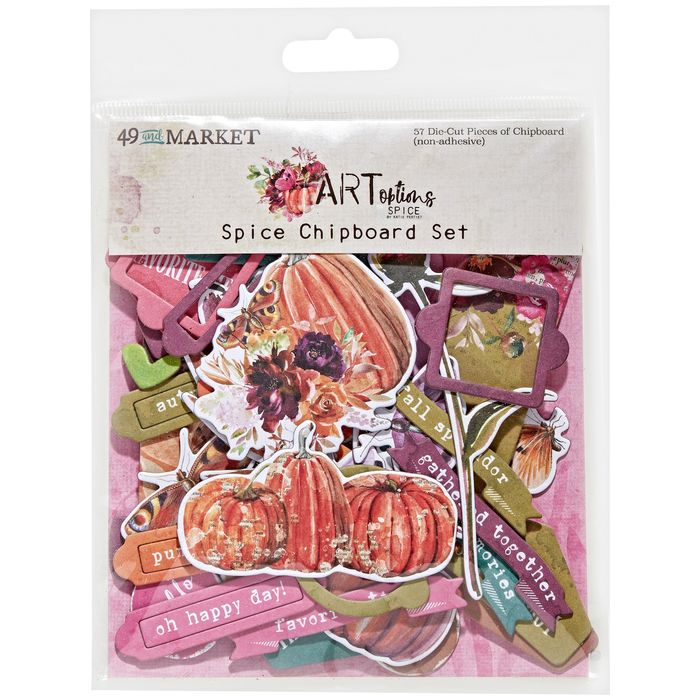 ARToptions Spice Chipboard Set-57/Pkg