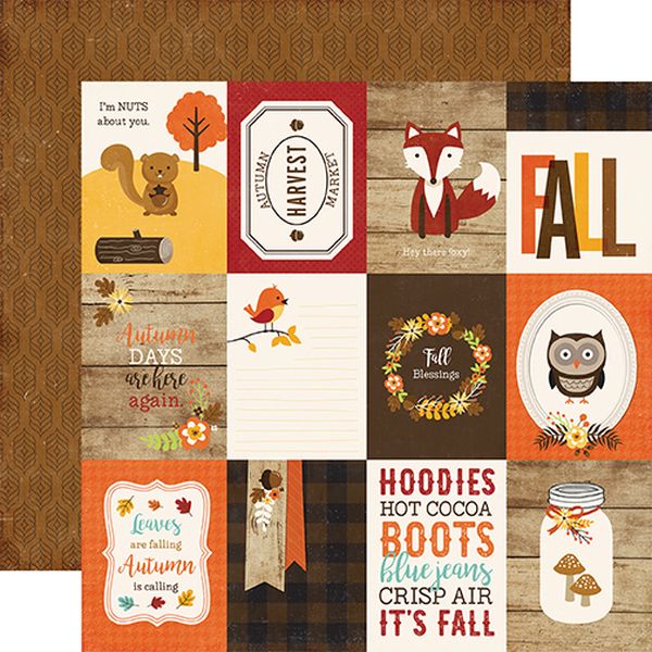 Echo Park A Perfect Autumn: 3x4 Journaling