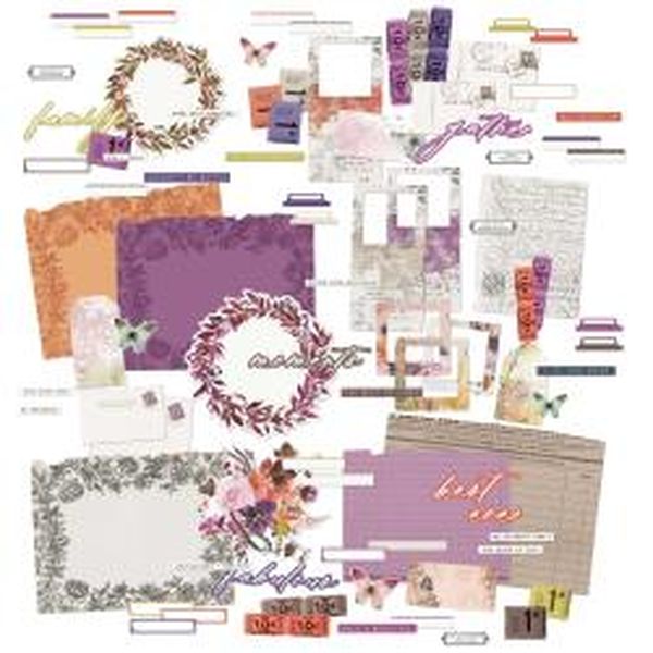 ARToptions Plum Grove Ephemera Bits-86/Pkg