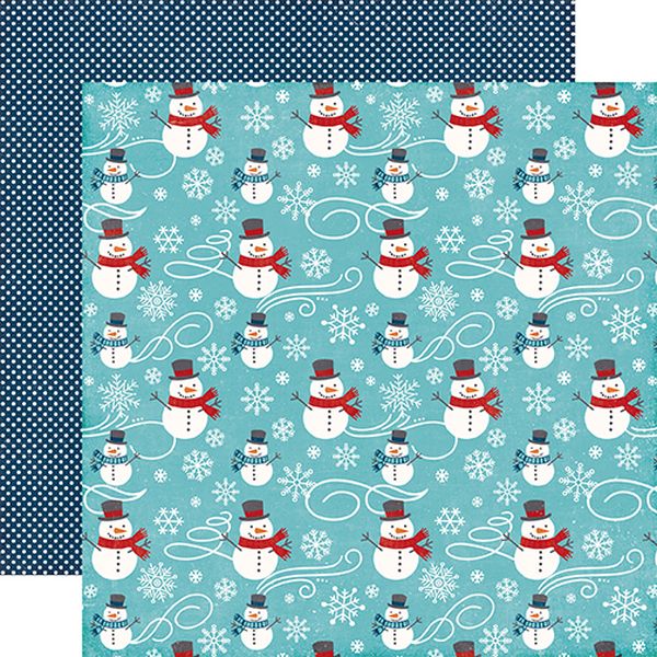 A Perfect Winter Snowmen Fun DS Paper (1 Sheet)