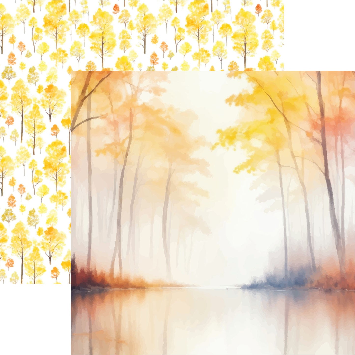 Reminisce Autumn Reflections: Autumn Reflections DS Paper (1 Sheet)