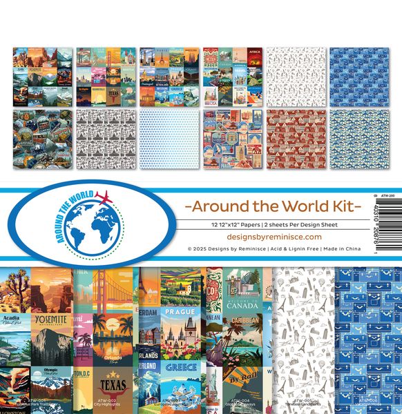 Reminisce Around the World Collection Kit