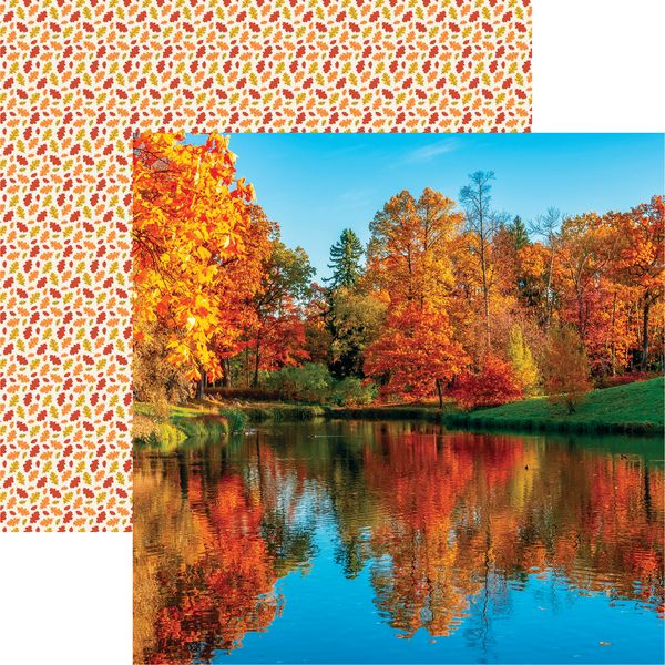 Reminisce Autumn Beauty: Autumn Reflections DS Paper (1 Sheet)
