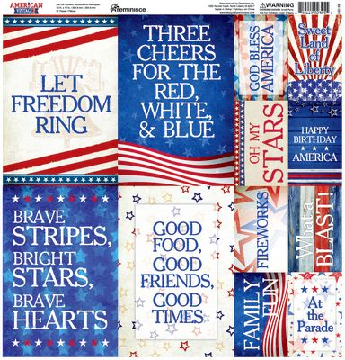 Reminisce American Vintage 2 Stickers