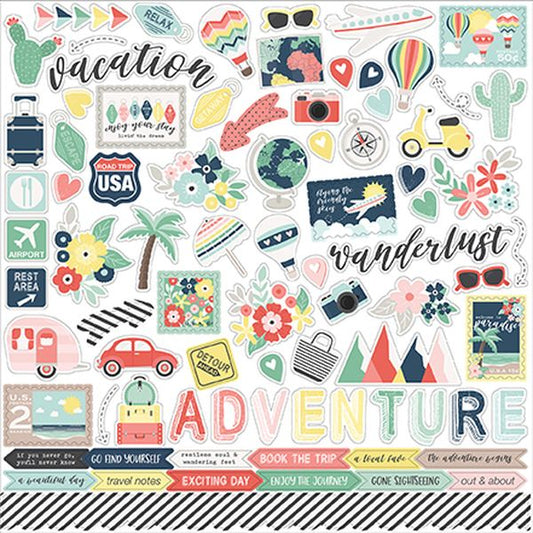 Away We Go Element Stickers