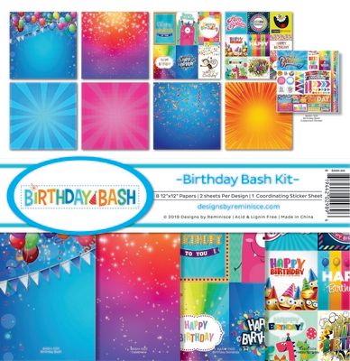 Reminisce Birthday Bash Collection Kit