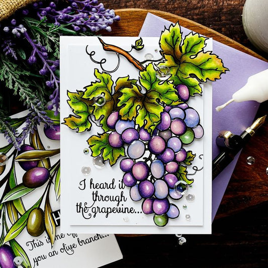 Colorado Craft Company Metal Die Set-The Grapevine-Big & Bold
