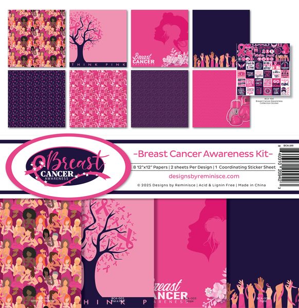Reminisce Breast Cancer Awareness Collection Kit