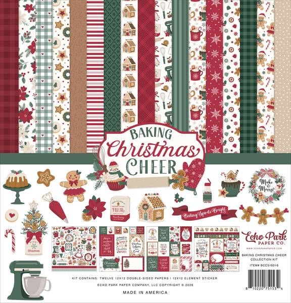 Echo Park Baking Christmas Cheer Collection Kit