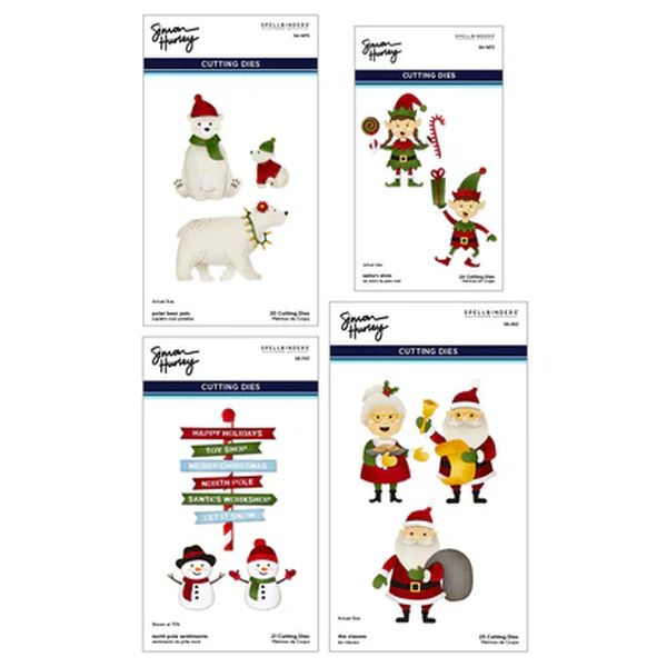 SpellbindersNorth Pole Friends Die Bundle from the North Pole Friends Collection by Simon Hurley