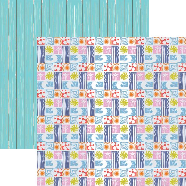 Reminisce Beach Life: Locals Only DS Paper (1 Sheet)