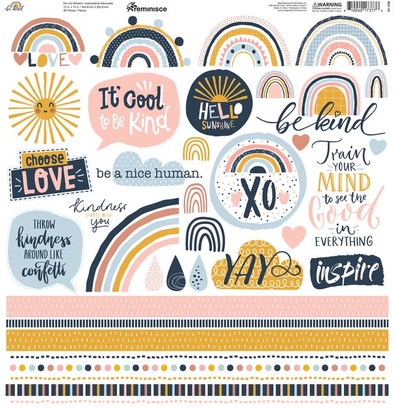 Reminisce Be Kind: Sticker