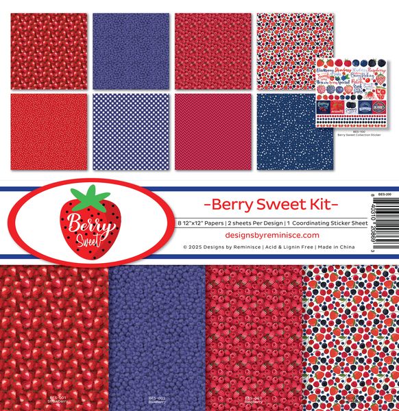 Reminisce Berry Sweet Collection Kit