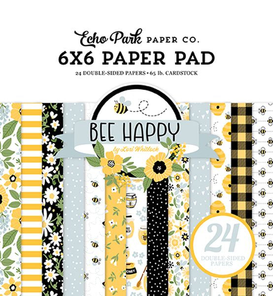 Echo Park Bee Happy 6x6 Pad