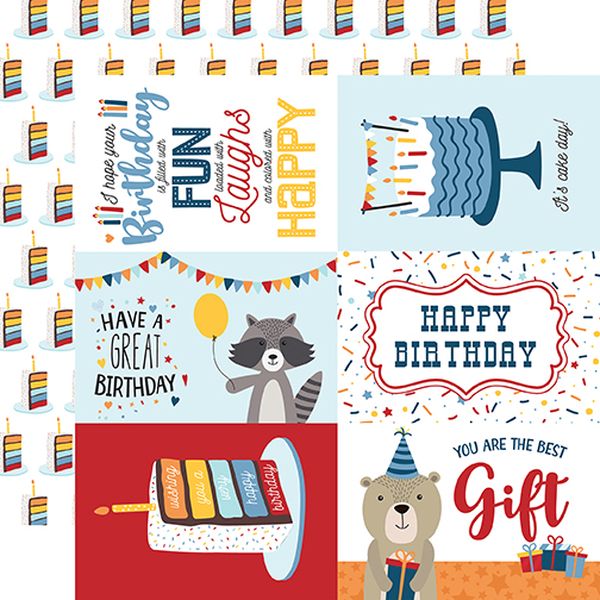 Echo Park Birthday Boy: 6X4