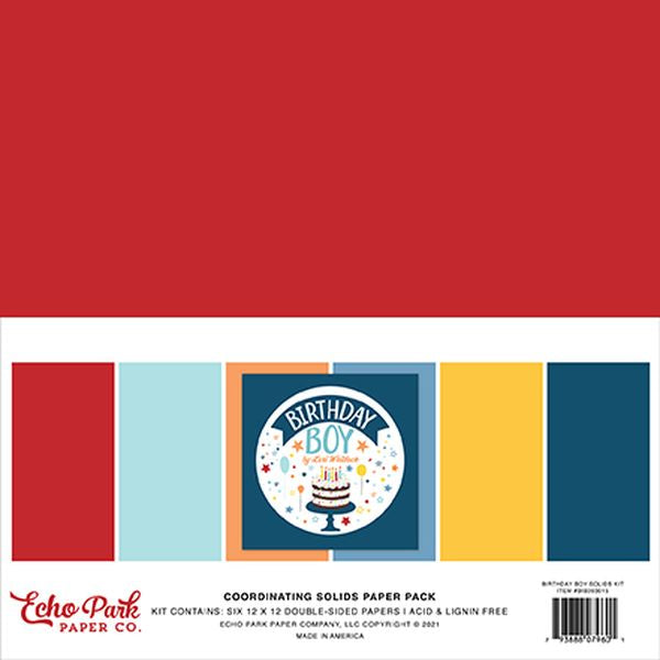 Birthday Boy Solids Kit