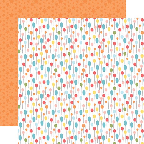 Echo Park Birthday Girl: Echo Park Birthday DS Paper (1 Sheet)