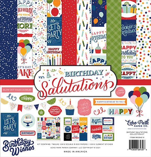 DISC - Birthday Salutations Collection Kit