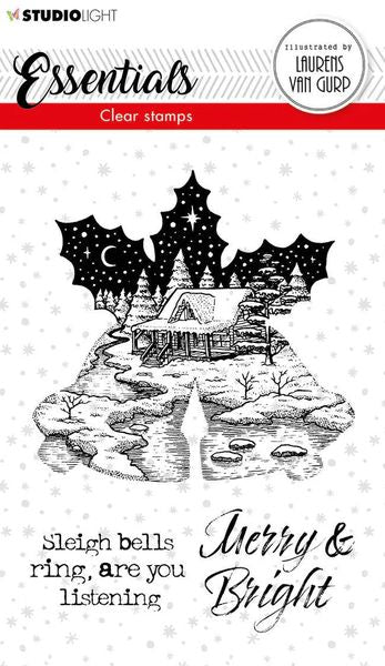 Studio Light Essential Stamps Christmas Bells Stamp Set