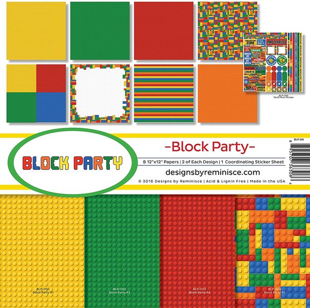 Reminisce Block Party Collection Kit