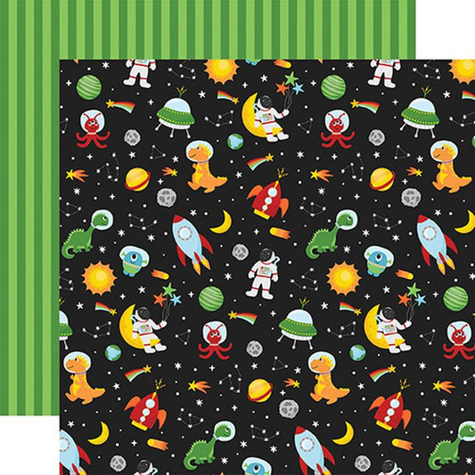 Echo Park - Blast Off Blast Off Friends 12x12 DS Patterned Paper (1 Sheet)