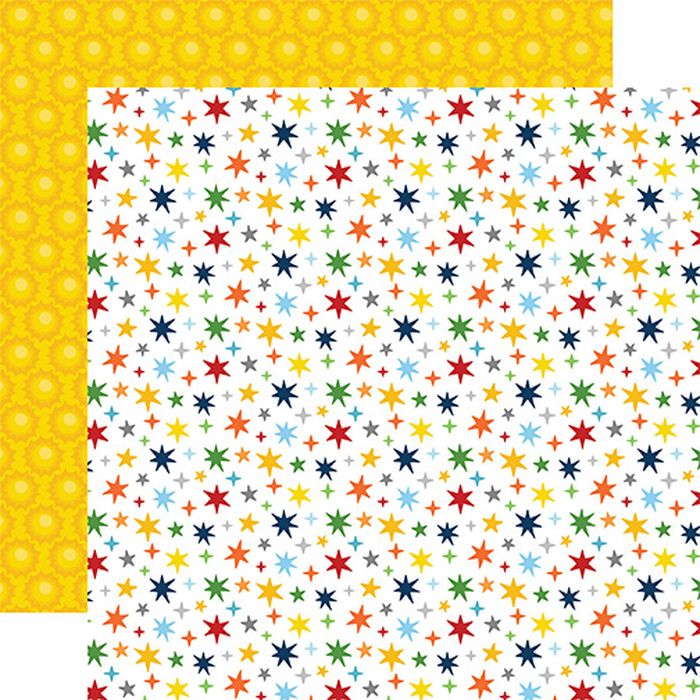 Echo Park - Blast Off Star Gazer 12x12 DS Patterned Paper (1 Sheet)