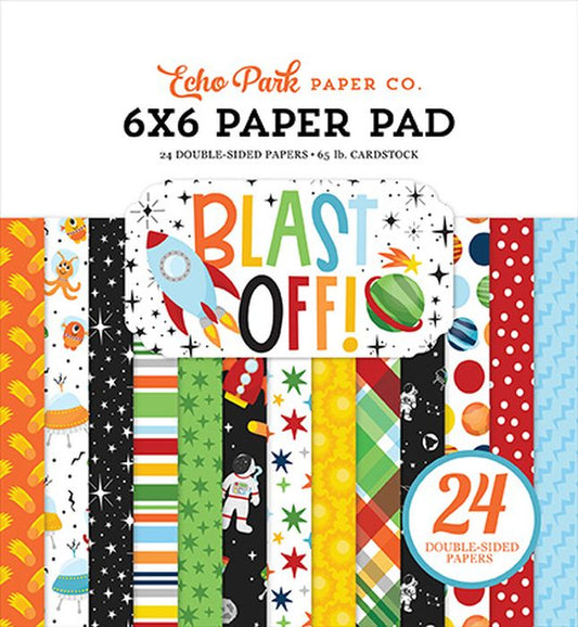 Echo Park - Blast Off 6x6 Paper Pad