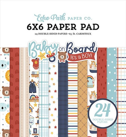 Echo Park Baby On Board - Girl 6x13 Chipboard Accents