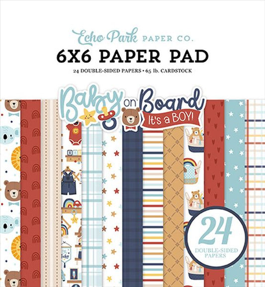 Echo Park Baby On Board - Girl 6x13 Chipboard Accents