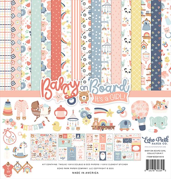 Baby On Board - Girl Collection Kit