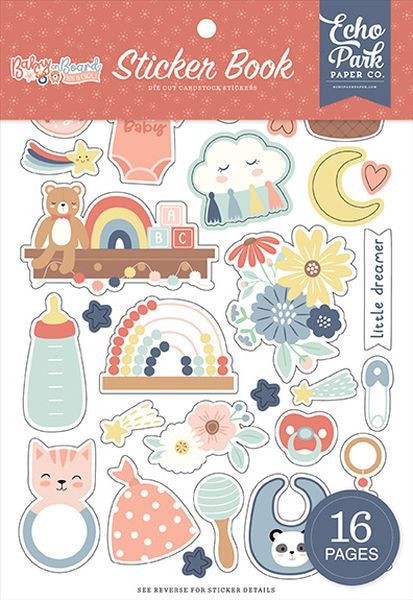Baby On Board - Girl Sticker Book