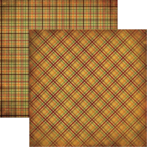 Reminisce Best of Harvest: Autumn Plaids DS Paper (1 Sheet)