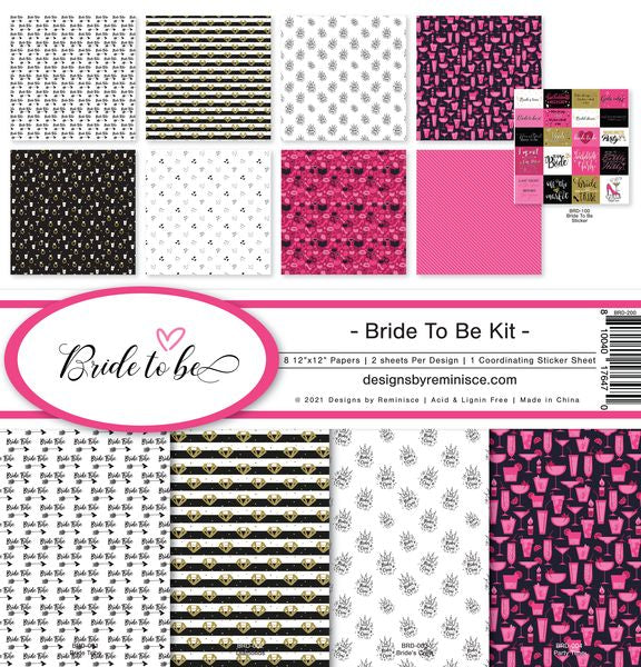 Reminisce Bride To Be Collection Kit