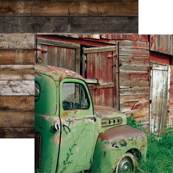 Reminisce Barnwood Beauty: Barnwood Beaut DS Paper (1 Sheet)