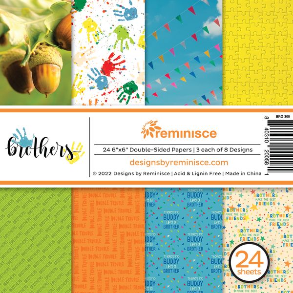 Reminisce Brothers 6x6 Paper Pad