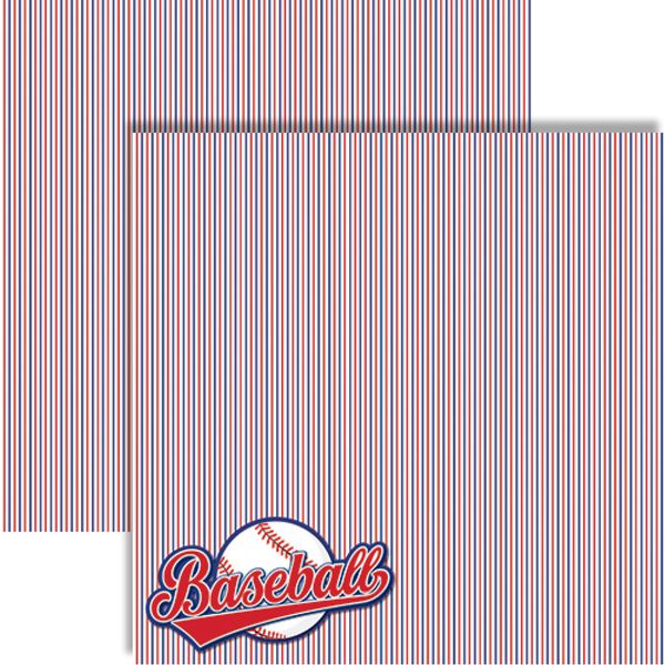 Reminisce Baseball: All American Paper DS Paper (1 Sheet)