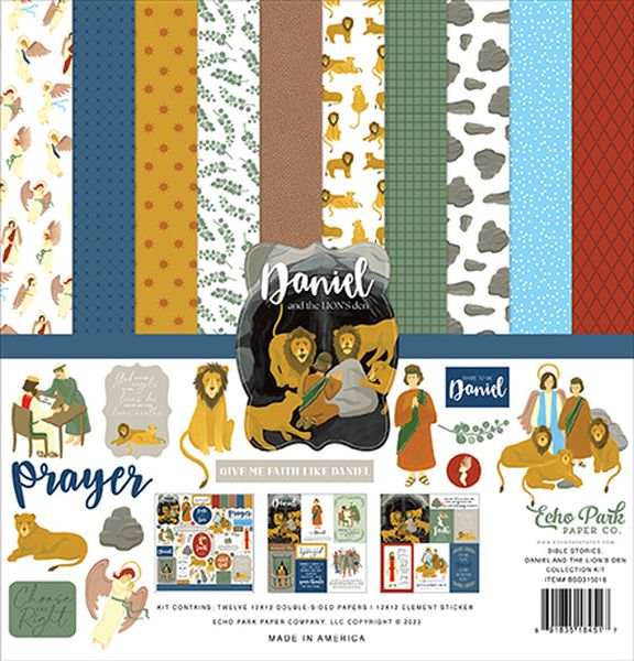 Bible Stories Daniel and The Lion's Den Collection Kit