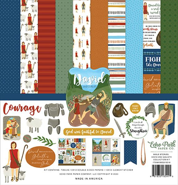Bible Stories David and Goliath Collection Kit